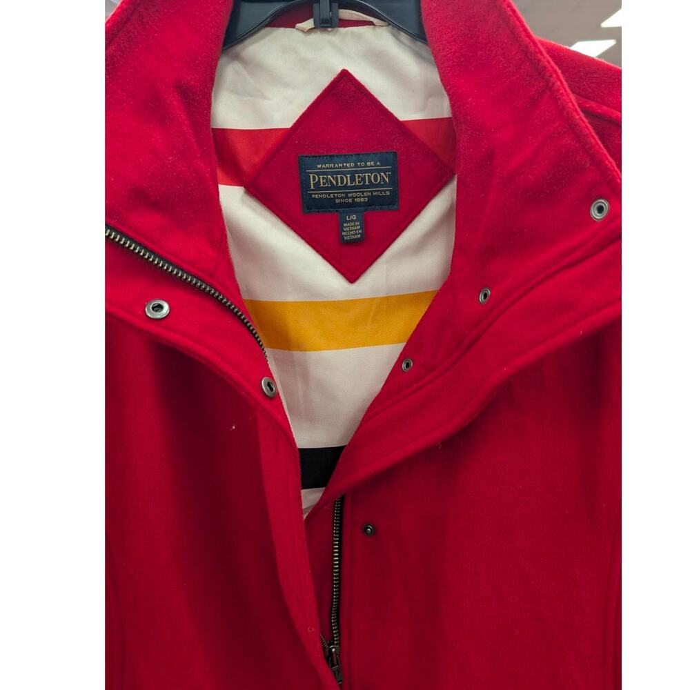 Red Pendleton Cascade Coat - image 1